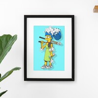 A3 Print by Dhani Barragan “Marge Deconstructed”  - Thumbnail 2