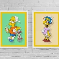 A3 Print by Dhani Barragan “Milhouse Deconstructed” - Thumbnail 4