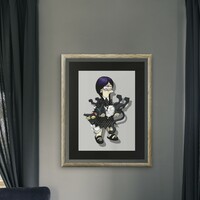  A3 Print by Dhani Barragan "Wednesday" - Thumbnail 2