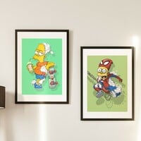 A3 Print by Dhani Barragan “Spider-Bart”  - Thumbnail 5