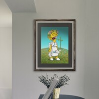 A3 Print by Dhani Barragan "Deconstructed SimpsoNmar” - Thumbnail 2