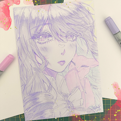 Villainess belle original art 07