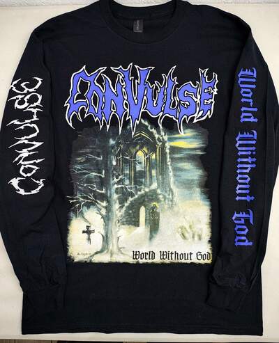 CONVULSE "World without god' Long sleeve