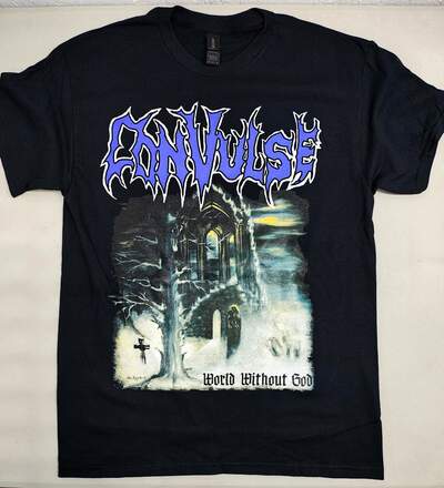 CONVULSE "World without god' T-Shirt 