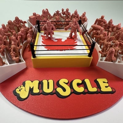 Mini colosseum - m.u.s.c.l.e. playset