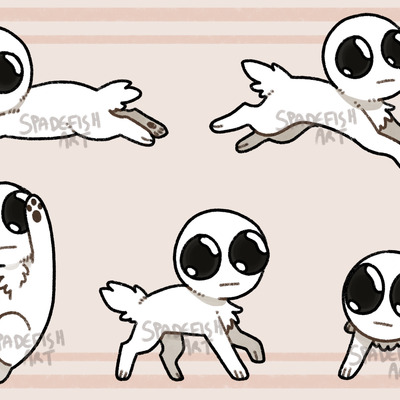 Tbh creature sticker sheet