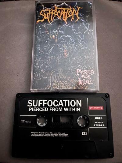 SUFFOCATION - 'PIERCED FROM WITHIN' CASSETTE