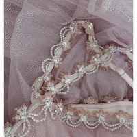 Halter Neck Rhinestone Cake Dress Party Dress - Thumbnail 7