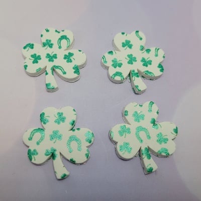 Shamrock earrings large c