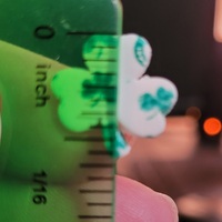 Shamrock earrings small - Thumbnail 2