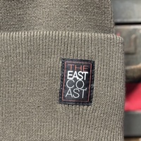 "Who am I" Beanie  SKINNY RIB GREEN - Thumbnail 1