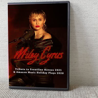 Miley cyrus tribute to frontline heroes 2021 + amazon music holiday plays 2020 dvd