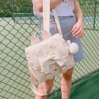 Harajuku Leather Cat Backpack - Thumbnail 2