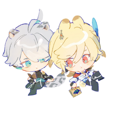 Kaveh & haitham heart charms 