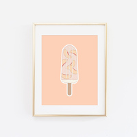 Fruity Popsicle Print (color options) - Thumbnail 2