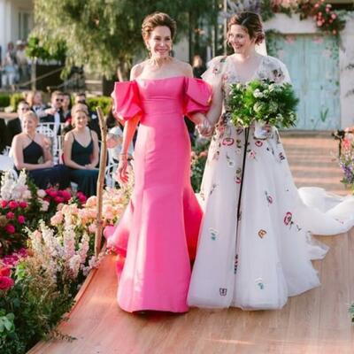 Elegant sheath off the shoulder mother of the bride/groom dress evening formal prom dress