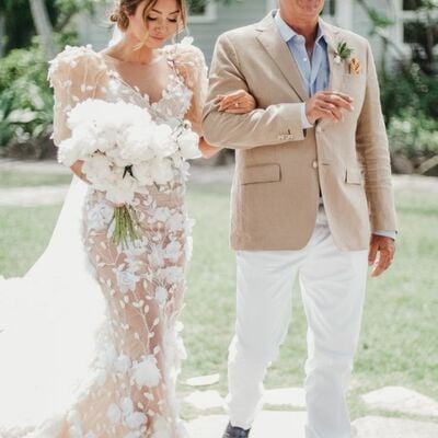 Luxury 3d flowers wedding dress, appliques tulle bridal dress bridal gown