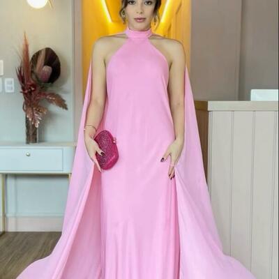 Elegant pink sheath mother of the bride/groom dress evening formal prom dress