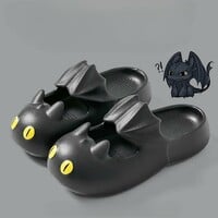 Cute And Soft EVA Dragon Slippers - Thumbnail 1