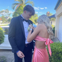 Charming Sweetheart Pink Backless Long Prom Dresses - Thumbnail 1