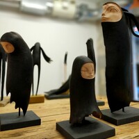 Wooden creatures "Taliesin" by TACH POLLARD - Thumbnail 4