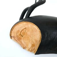 Wooden sculpture by Tach Pollard "Antler"  - Thumbnail 1