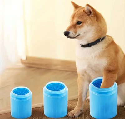 Easy-Clean Portable Pet Paw Washer Cup 