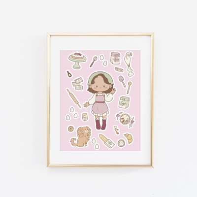 Fig cutie baking print - Thumbnail 1