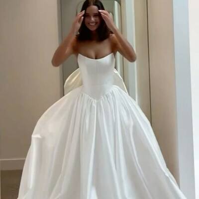 Luxury ball gown putty wedding dress bridal dress wedding gown