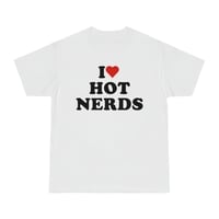 I LOVE HOT NERDS TEE - Thumbnail 1