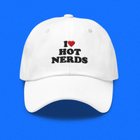 I LOVE HOT NERDS CAP - Thumbnail 3