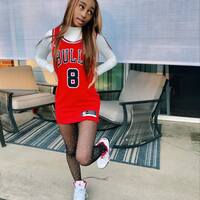 Jersey custom basketball dress - Red - Thumbnail 4