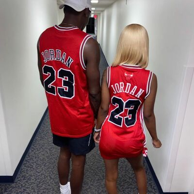 Jersey custom basketball dress - red
