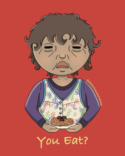 You Eat? Vinyl Sticker 