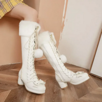 Cute Cosplay Princess Bow Boots  - Thumbnail 6