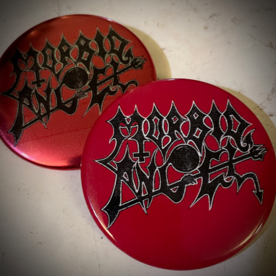 Morbid angel pin badge