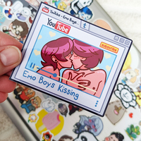 Emo Boys Kissing - Thumbnail 2