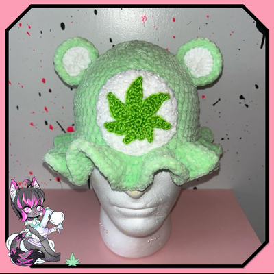 Custom bear bucket hat 