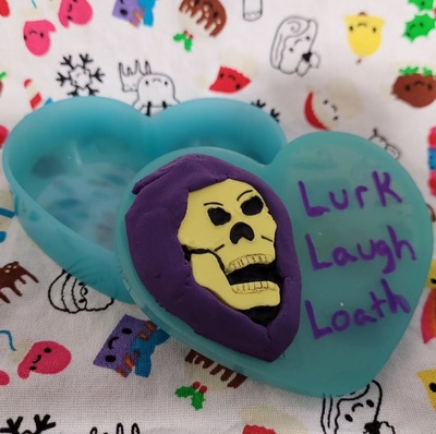 Evil Skeleton trinket box