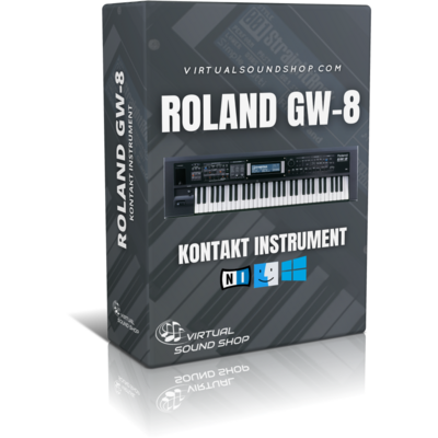 Roland gw-8 kontakt library - virtual instrument nki vst software
