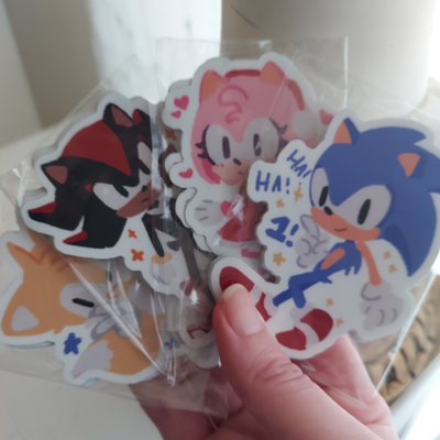 ♡‧₊˚sonic stickers♡‧₊˚