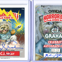 Horrorible Kids C.J. GRAHAM - CELEBRITY AUTO Card - Thumbnail 1