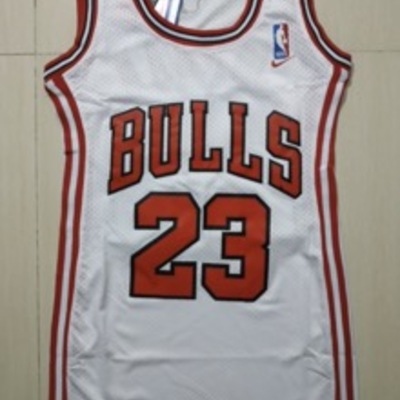 Jersey custom basketball dress - white