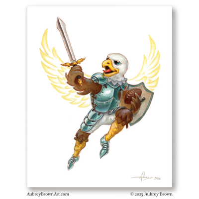"Philly Paladin" 8x10 print