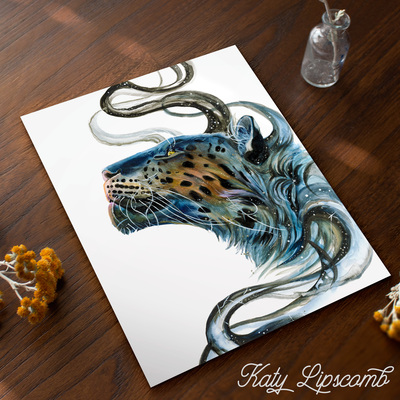 Black Jaguar - Print