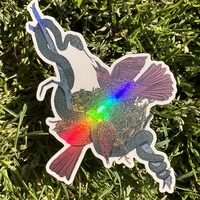 Sticker - Brown Thrush - Thumbnail 1