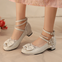 Elegant Pearl-Adorned High Heels for Women - Thumbnail 4