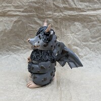 Opossum Dragon Sculpture Polymer Clay Figurine  - Thumbnail 3
