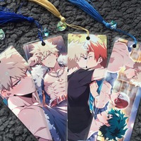 BNHA Bookmarks! (Double Sided) - Thumbnail 1