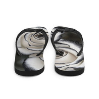 Rose Frabic Flip-Flops  - Thumbnail 2